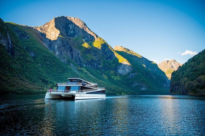 Private tour, Bergen to Oslo - Nærøyfjord Cruise & Flåm Railway - Stegastein viewpoint from May through September