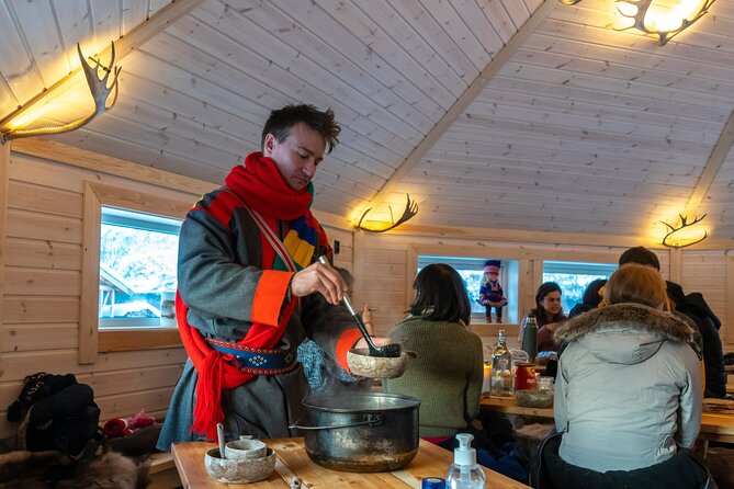 Reindeer Sledding and Feeding with Chance of Northern Lights Tromso - Watching for the Northern Lights at the camp