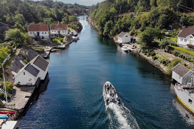 RIB Speed Sightseeing in Kristiansand - Leaving Kristiansand for the eastern archipelago