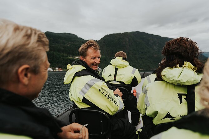 Scenic Hardangerfjord & Fyksesund RIB adventure from Norheimsund - Under the Fyksesund Bridge