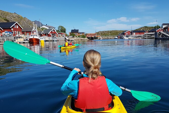 Sea Kayak Guided Tours on Skrova Island - Getting started with the kayak