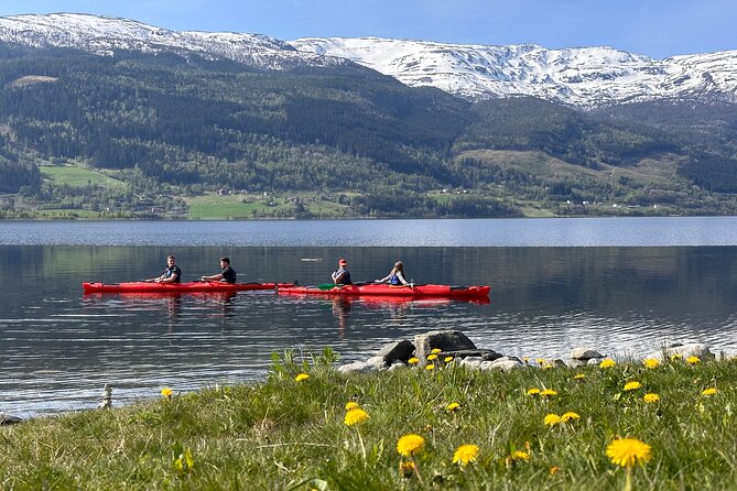 Sea Kayaking Rental - A lake outing near Voss, not a whitewater adventure