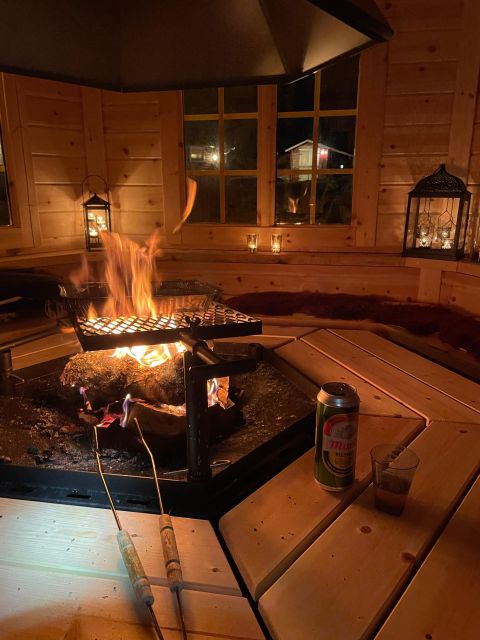 Senja Island: Winter Light Package Deal, 1 Day and 1 Night - Snowshoes, firelight, and the Aurora search