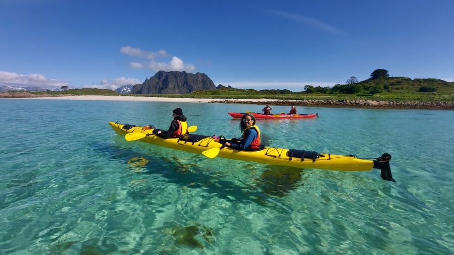 Skrova Island : 3hours Guided Kayak Tour - The three-hour paddle around Skrova