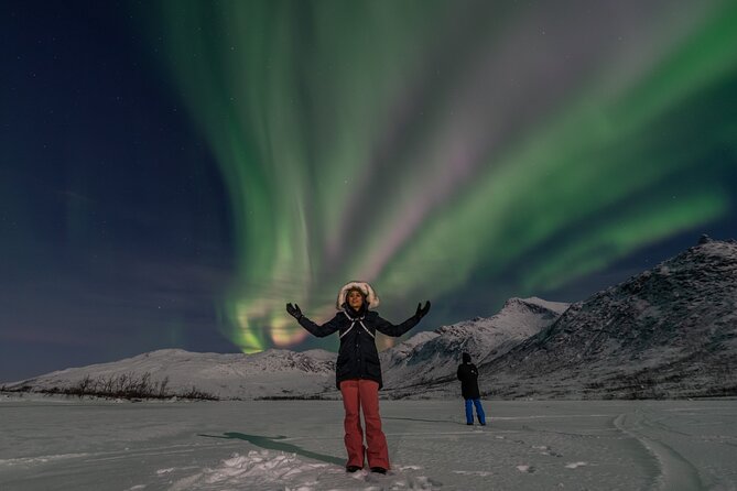 Small Group Tromsø: Northern Lights Chase with Photos and Dinner - A small group, but not a private outing