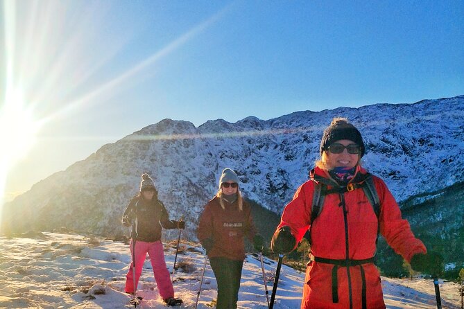 Snowshoe hiking in Bergen - Public tour - Stories from Frank, Østen, and Tobias
