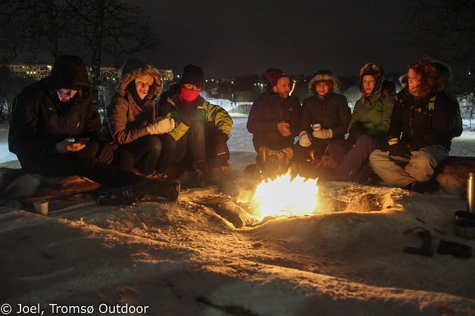 Snowshoe trip with a campfire in Tromso - What the $134.60 price includes