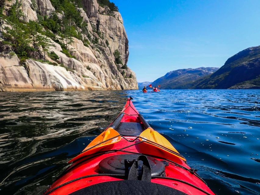 Stavanger: Guided Kayaking in Lysefjord - Key points to know before paddling