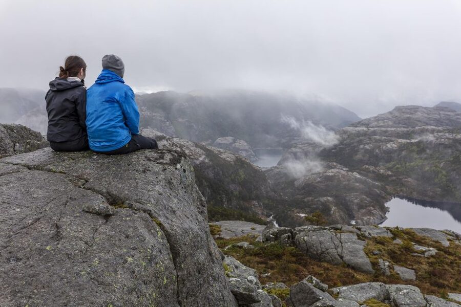 Stavanger: Preikestolen Classic Hike and Side Trail - Returning by the side trail