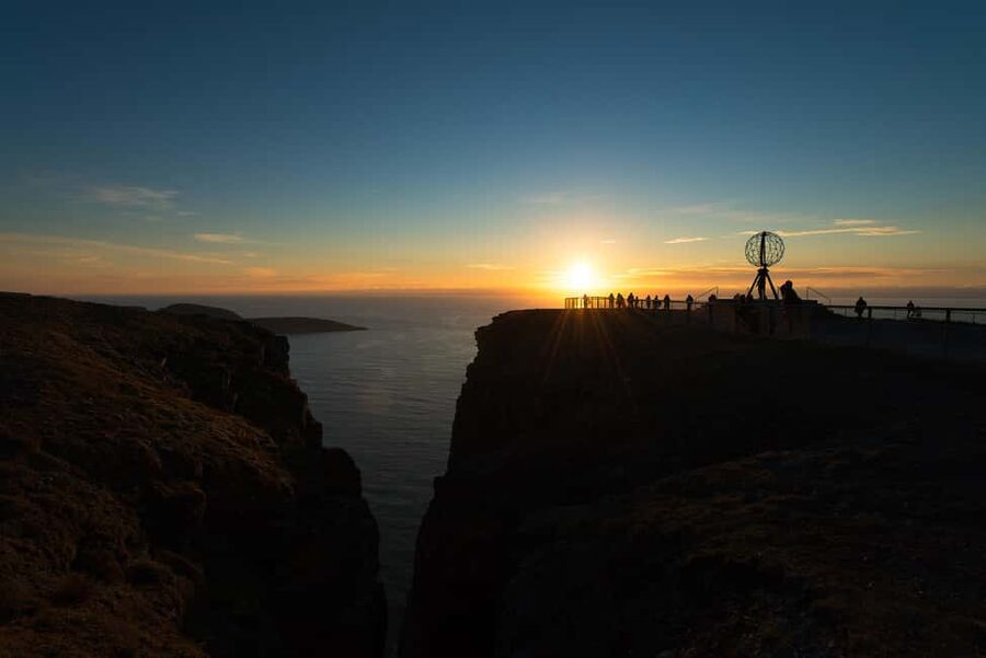 The North Cape Midnight Tour - A possible Sami meeting and reindeer stop