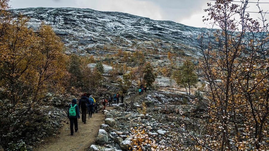Trolltunga Autumn Hike Go Viking - Why late autumn changes Trolltunga