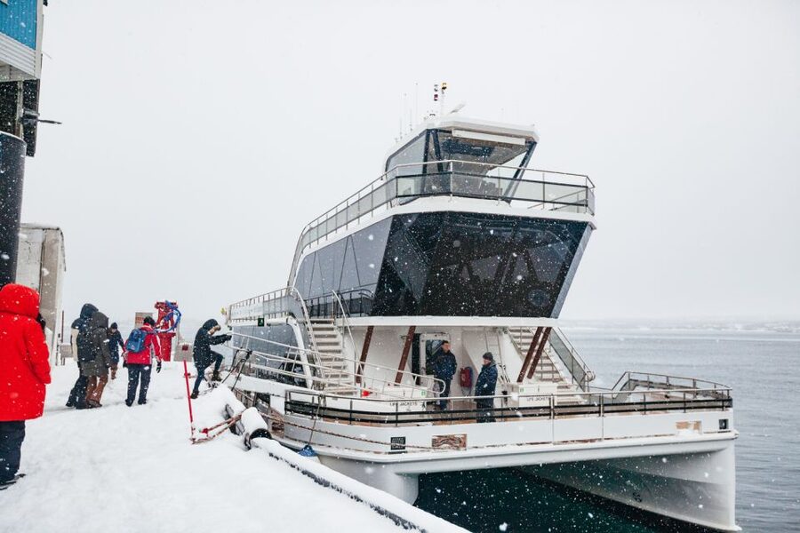 Tromsø: Arctic Fjord Cruise With Stop On Land At Fish Racks - Rystraumen and the changing character of the route