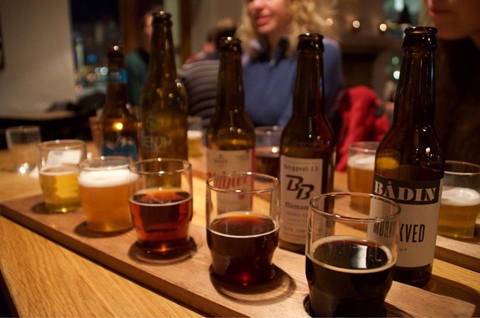 Tromso Beer Safari: Beer tasting with 10 beers and tapas - A beer tour that also gives you your Tromsø bearings