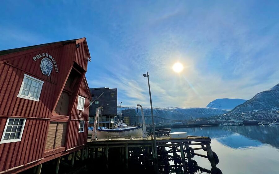 TROMSØ: Explore The City And a Guided Tour Of PolarMuseum! - Mosaics, Town Hall, and Tromsø Library