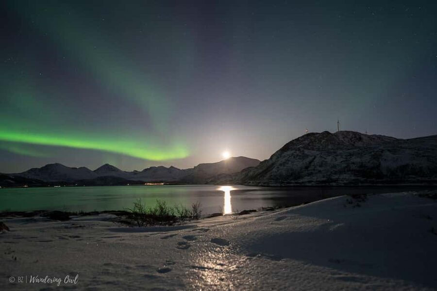Tromsø: Express Aurora Hunt - Leaving the city lights behind
