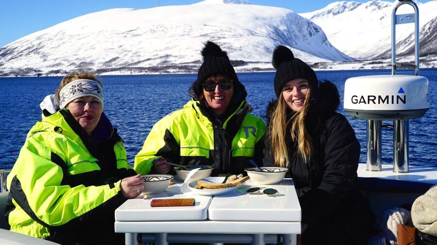Tromsø: Fjord Cruise by Luxury Yacht - Slowing down in Sørbotn