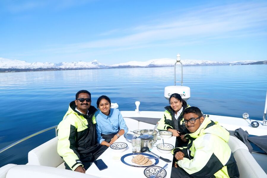 Tromsø: Fjord Cruise by Luxury Yacht - Håkøya and the first views across the fjords