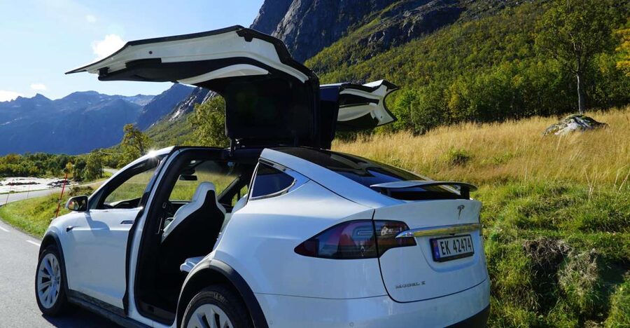 Tromsø: Fjord Sightseeing in a Tesla X Luxury Electric Car - Ersfjord and the café with a view