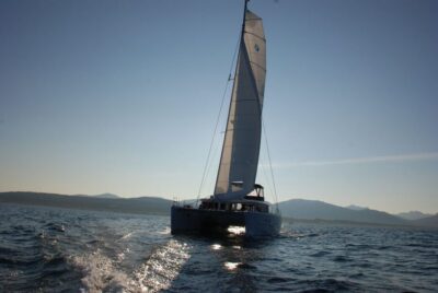 Midnight Sun Cruise in a Luxury Catamaran