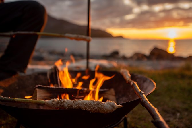 Tromsø: Midnight Sun with Campfire with Wandering Owl - What Dinner Includes, and What It Does Not