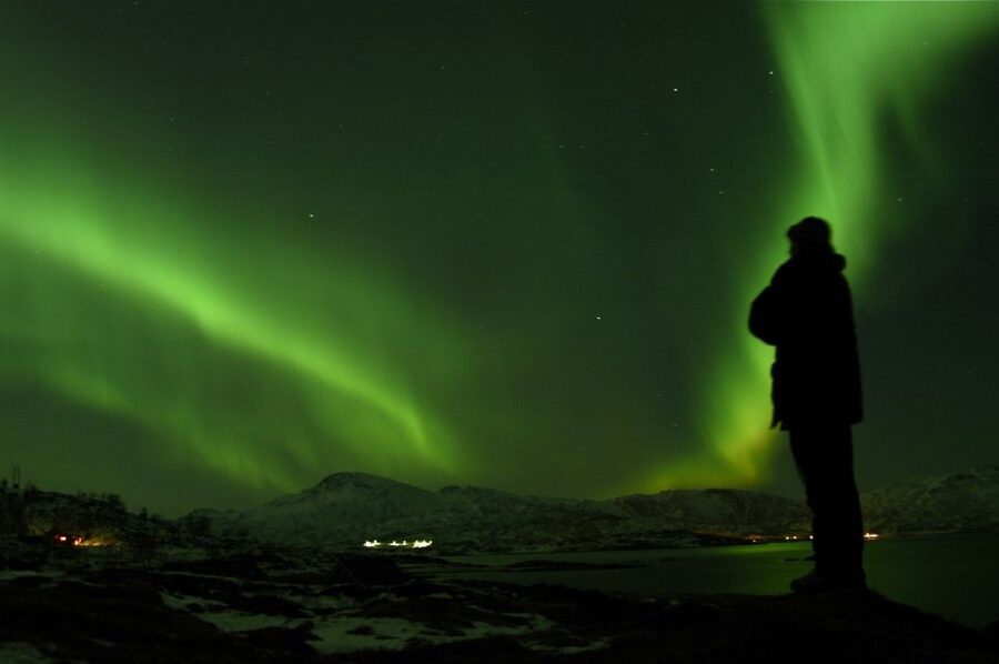 Tromso: Northern Lights Cable Car Excursion - Cake, waffles, and a mountain view