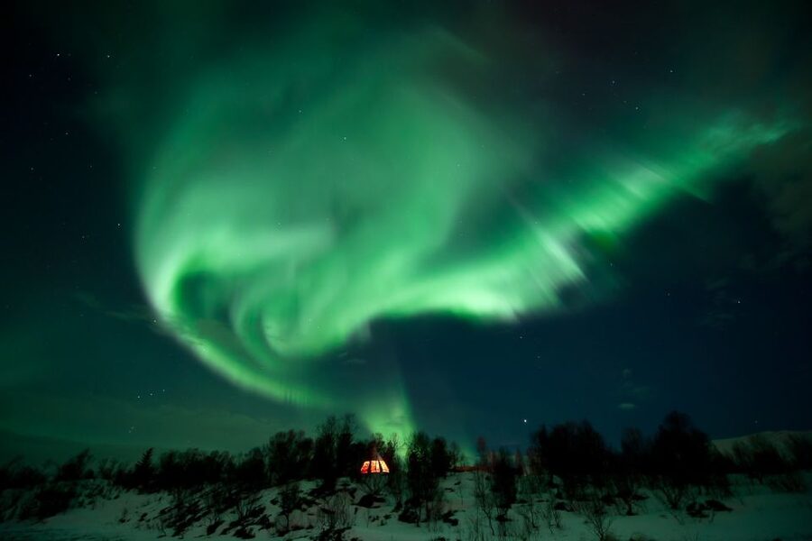 Tromsø: Northern Lights Husky Visit with Traditional Dinner - A husky camp rather than a quick photo stop