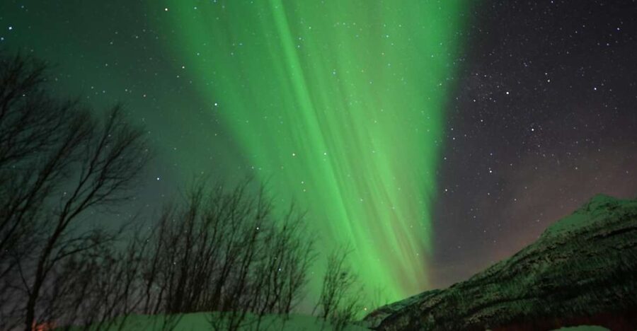 Tromsø: Northern Lights Minibus Small Private Tour Group - A six-hour hunt that may reach Finland