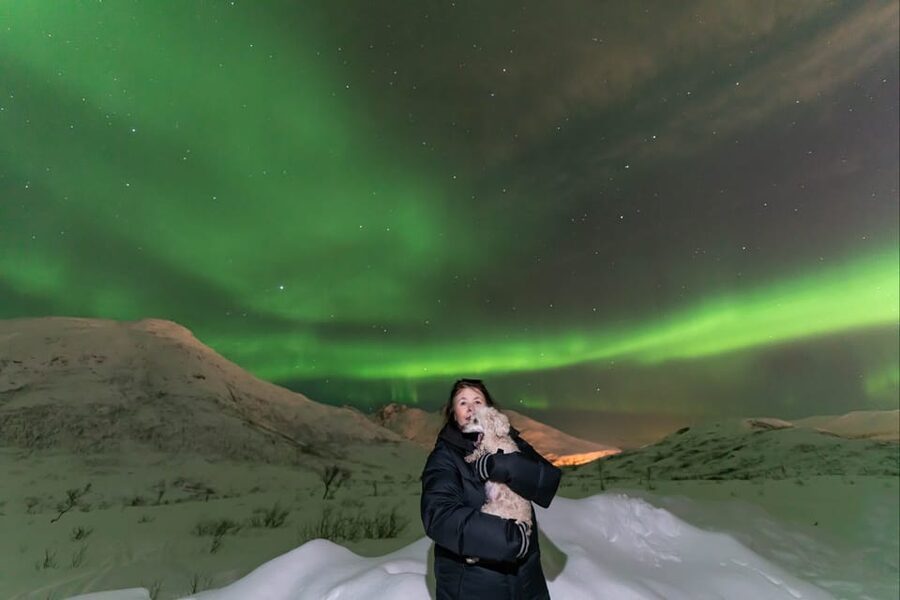 Tromsø: Northern Lights Tour w/Photo, Suits and Local Guide - What the scenery is really like after dark
