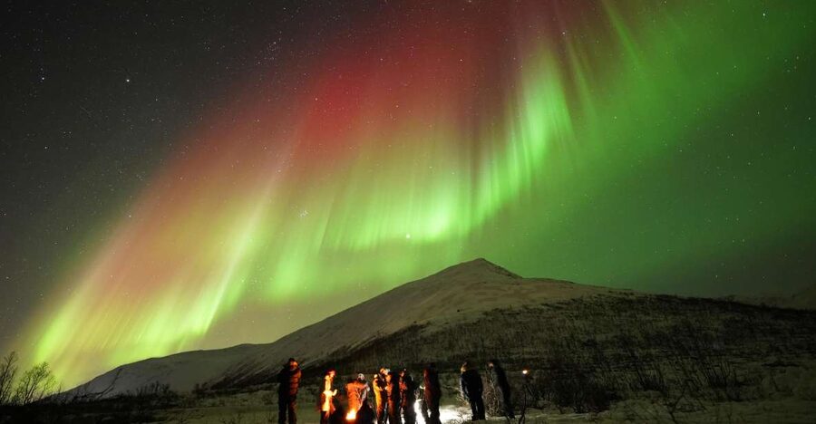 Tromsø: Northern Lights Tour with Free Professional Portrait - What the minibus journey is really like