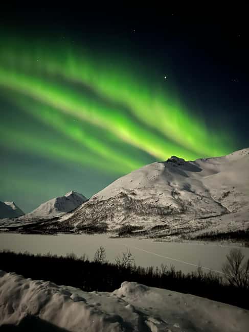 Tromsø: Private Northern Lights Chase by Mercedes V-class - A private chase instead of a fixed viewing stop