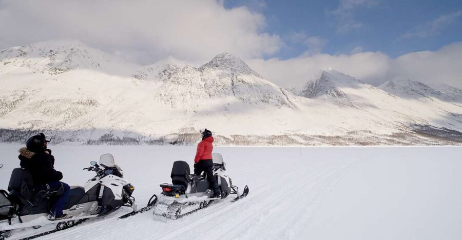 Tromsø: Scenic Arctic snowmobile safari in the Lyngen Alps - Leaving Tromsø by bus at 8:45