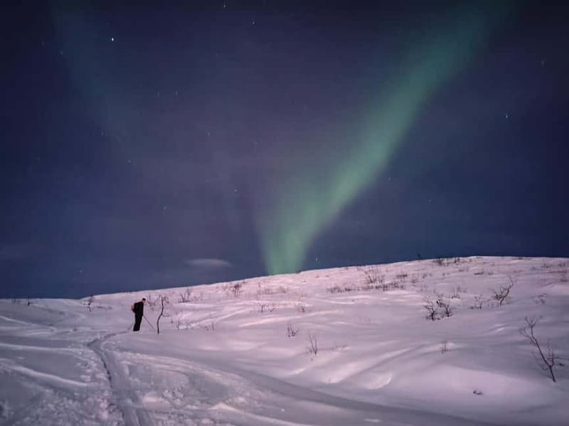 Tromsø: Ski touring (ski de randonnee) - The 400 to 600 meter uphill section