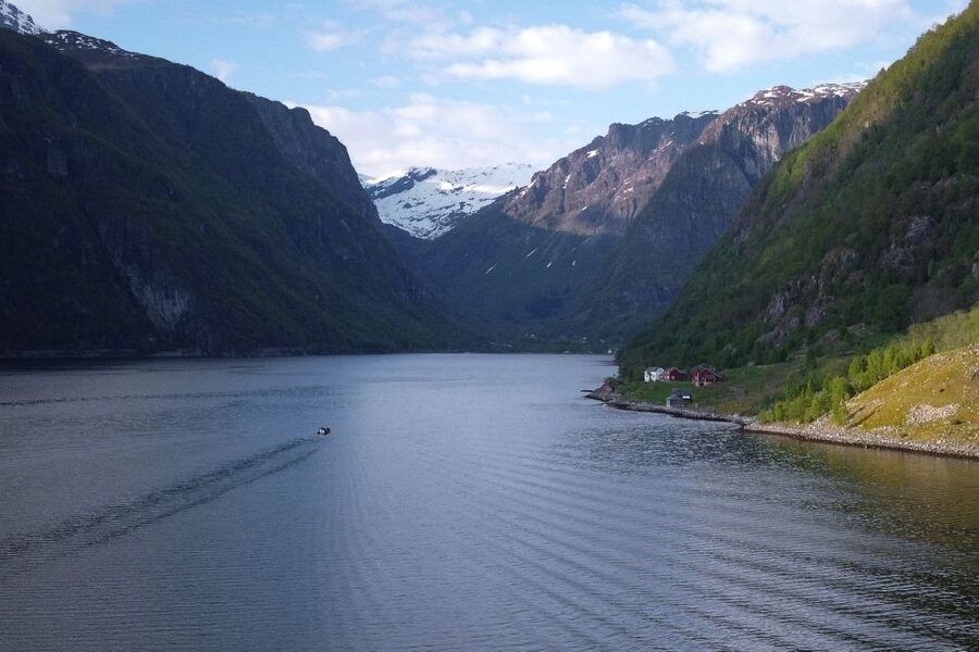 Ulvik: Hardangerfjord Ultimate RIB Tour - Passing beneath the Hardanger Bridge