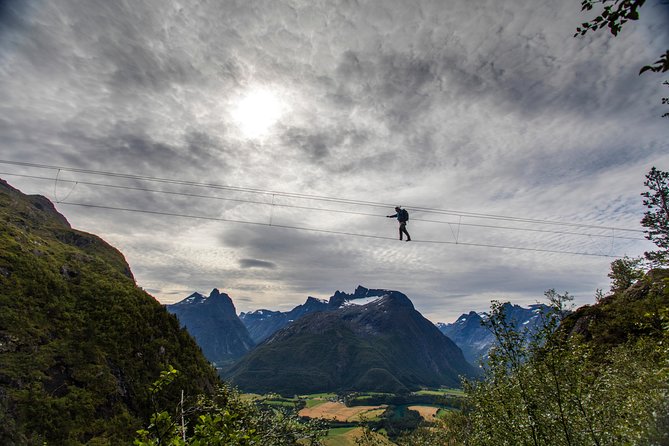 Via Ferrata Åndalsnes West Wall - Starting at Norsk Tindesenter at 9:30 am