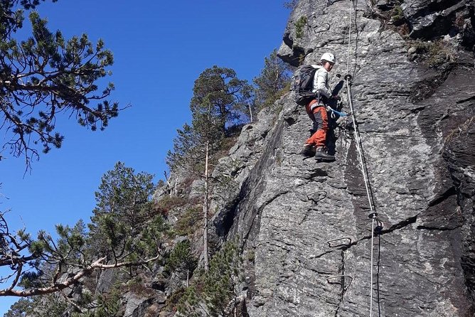 Via Ferrata Åndalsnes West Wall - The views across Romsdalen Valley