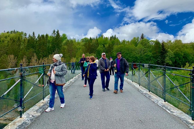 Viking Islands from Alesund: 5-Hour Private Group Tour - Walking the old Skodje Bridges