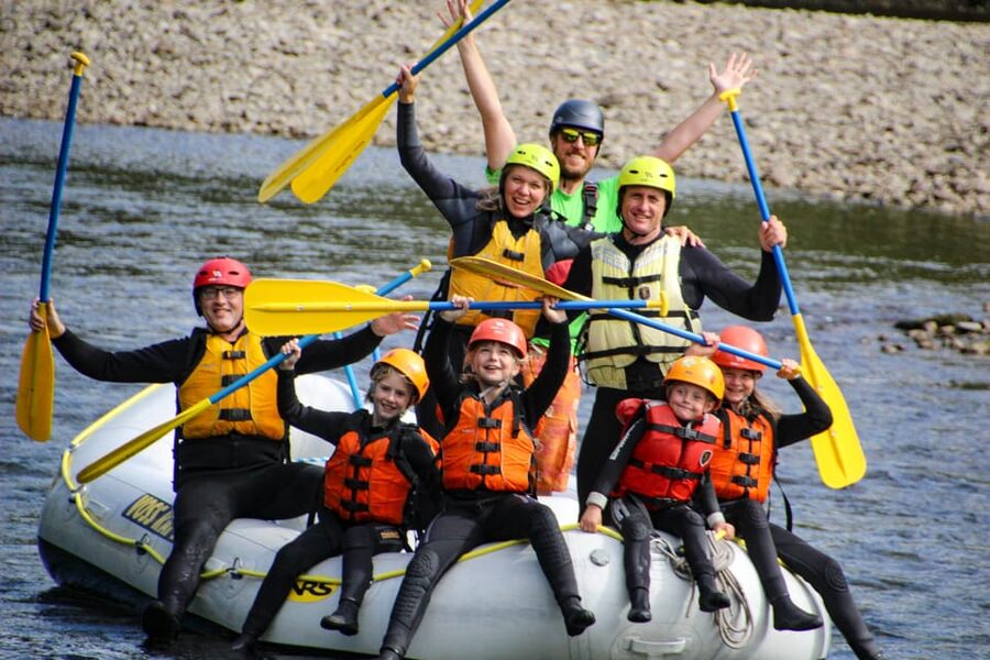 Voss: Family Rafting on the Vosso River - Why the Vosso River works for a family rafting day