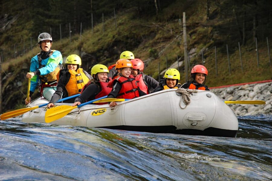 Voss: Family Rafting on the Vosso River - From Voss Active to the river