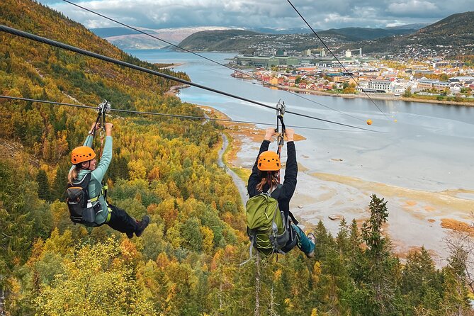 Zipline Experience in Mosjøen - Climbing Helgelandstrappa to the Launch Cabin